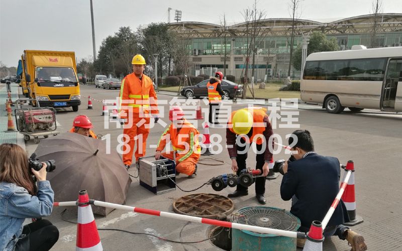 219下坝村管道检测