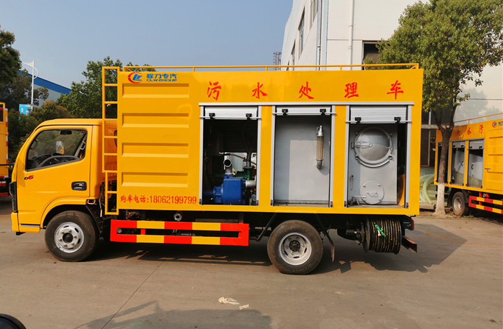 281下坝村污水分离车