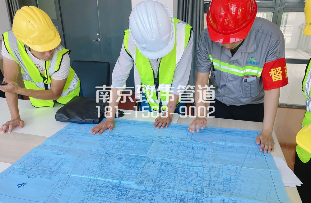 364下坝村管道探测