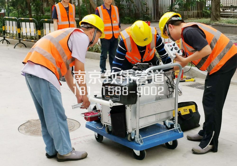 368下坝村市政管道检测